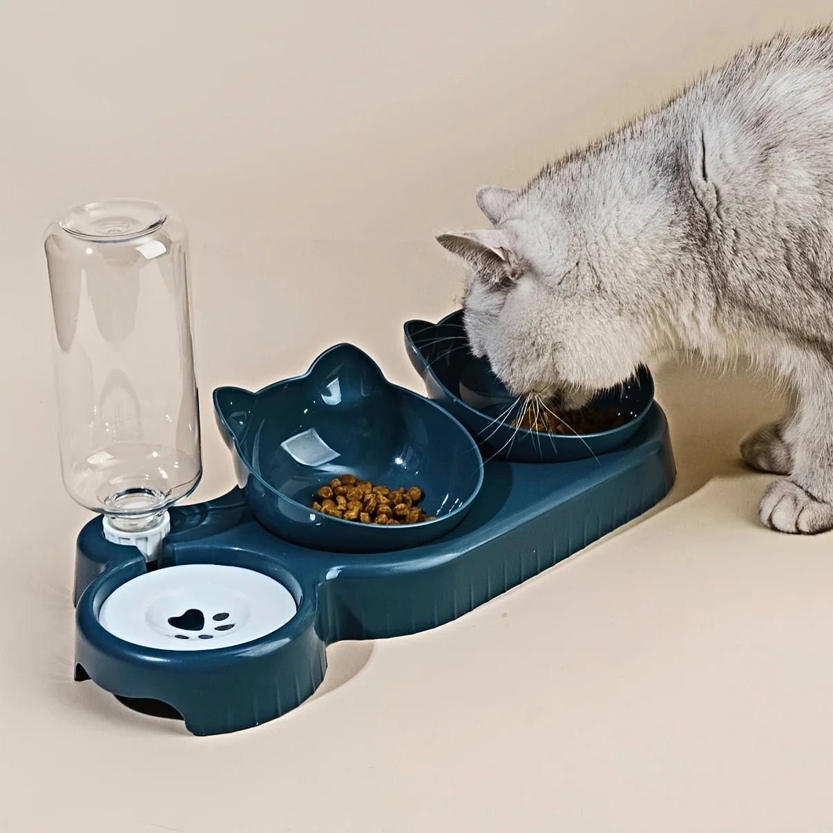 Distributeur d’eau automatique et gamelle pour chat | Nourriture et eau