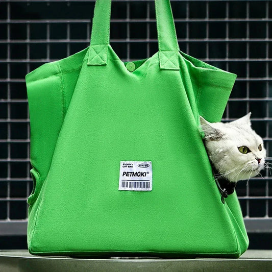 Sac de transport pour chat  | Sac à main de voyage confortable et sécurisé