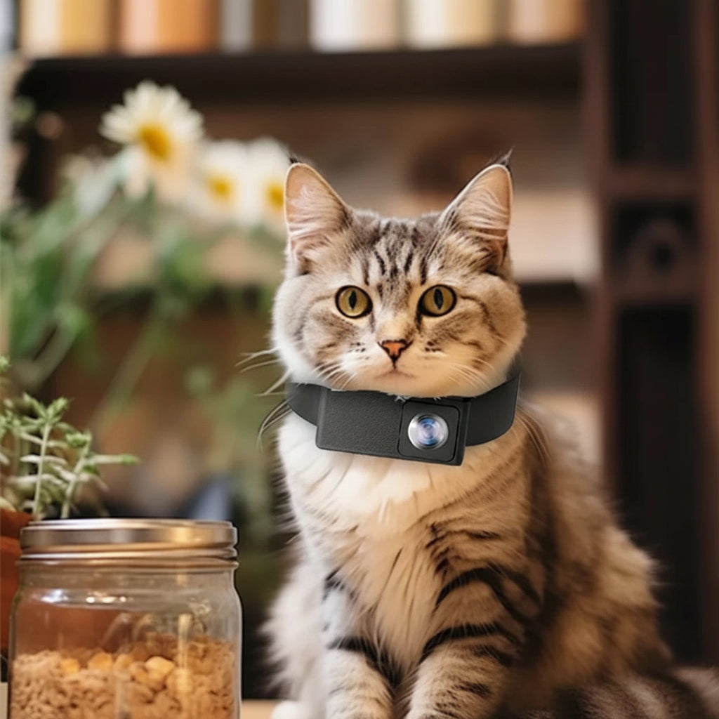 BORME HD 1080P : Le Collier Caméra qui Révèle la Vie Secrète de Votre Chat ou Chien